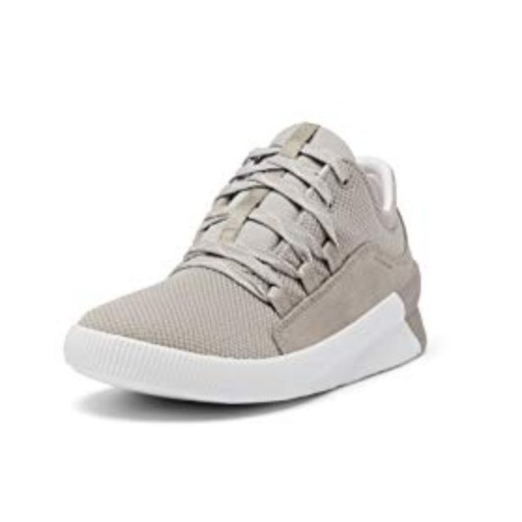Sorel Shoes - Sorel Out N About Plus Lace Up Gray White Waterproof Sneakers
